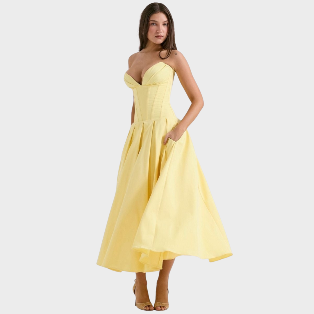 Harper | Elegant midi dress for women