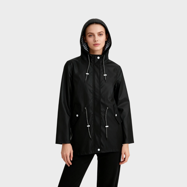 Ivy | Weatherproof coat with hood
