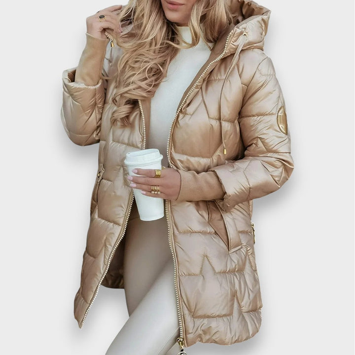 Eliza | Elegant Winter Coat with Hood