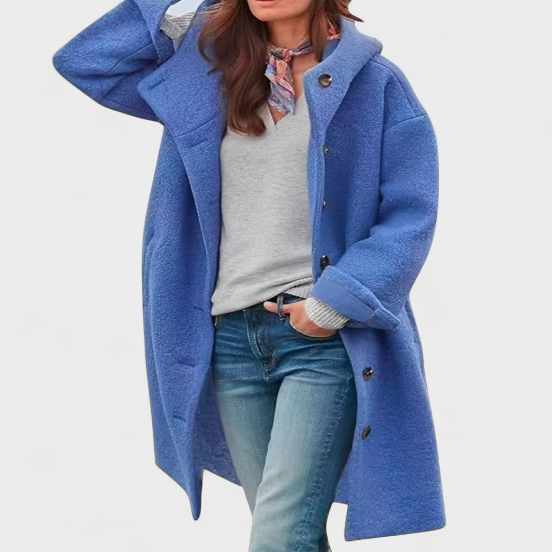 Ella | Comfortable Mid-Length Coat for Everyday Wear