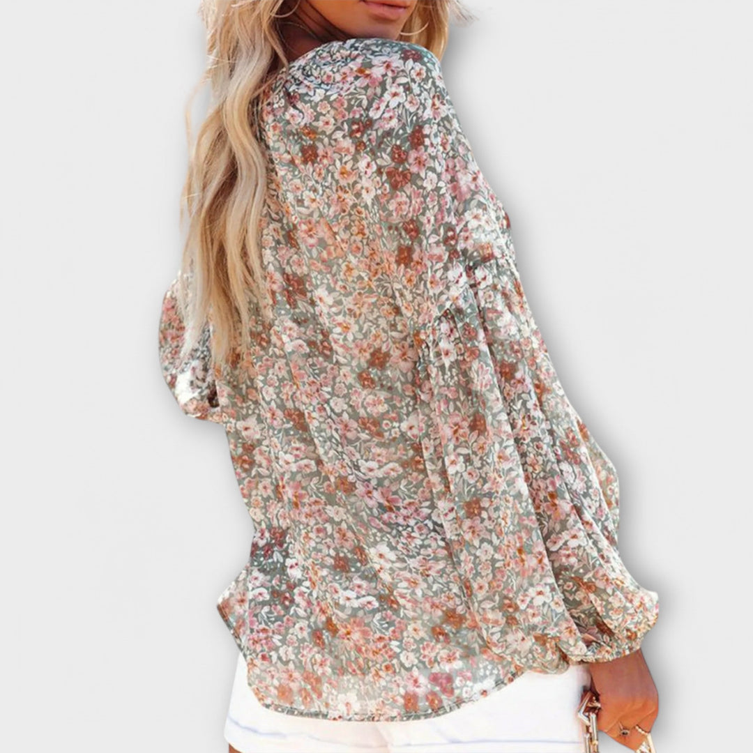 Remi - Long-Sleeved Women's Blouse