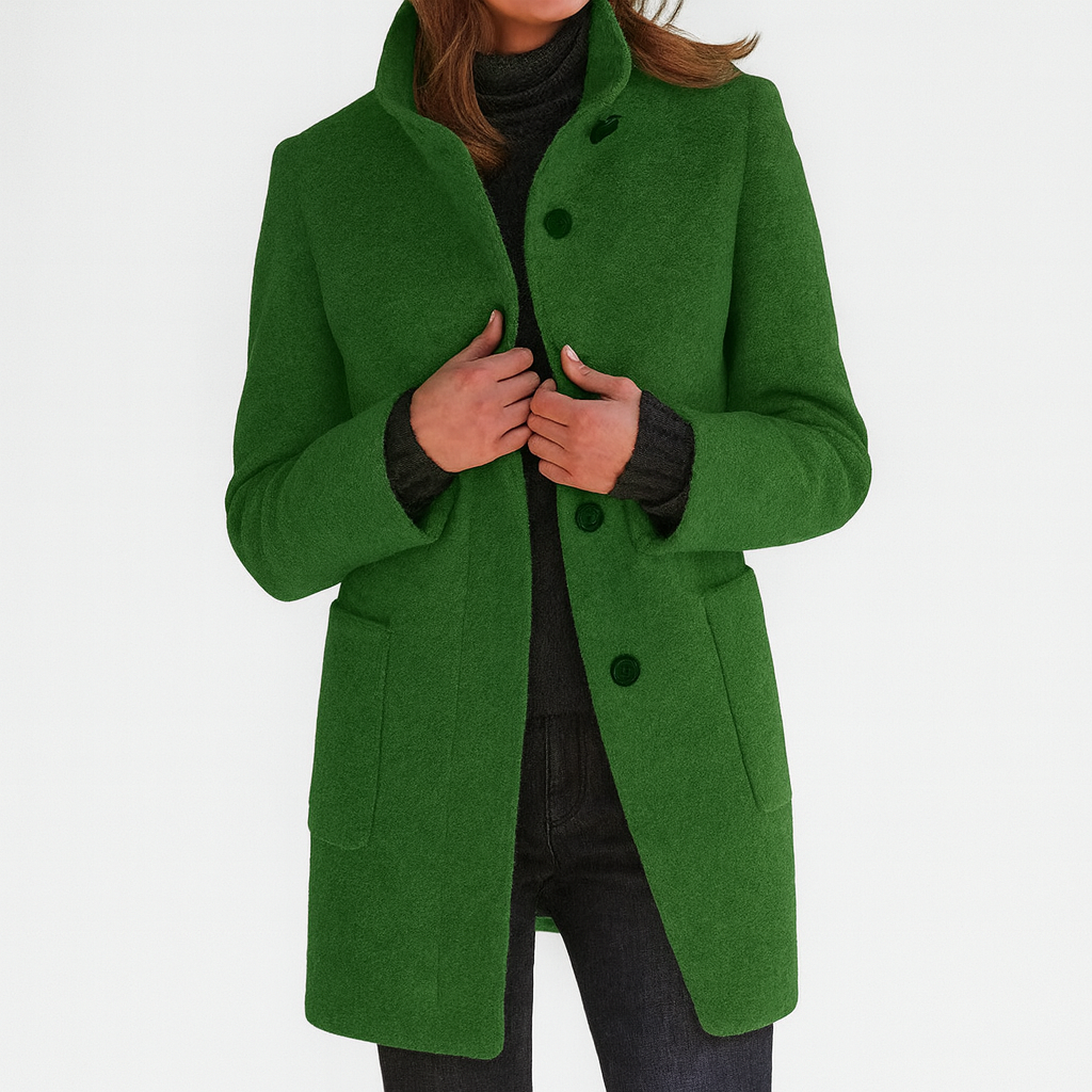 Dove | High-quality wool blend coat