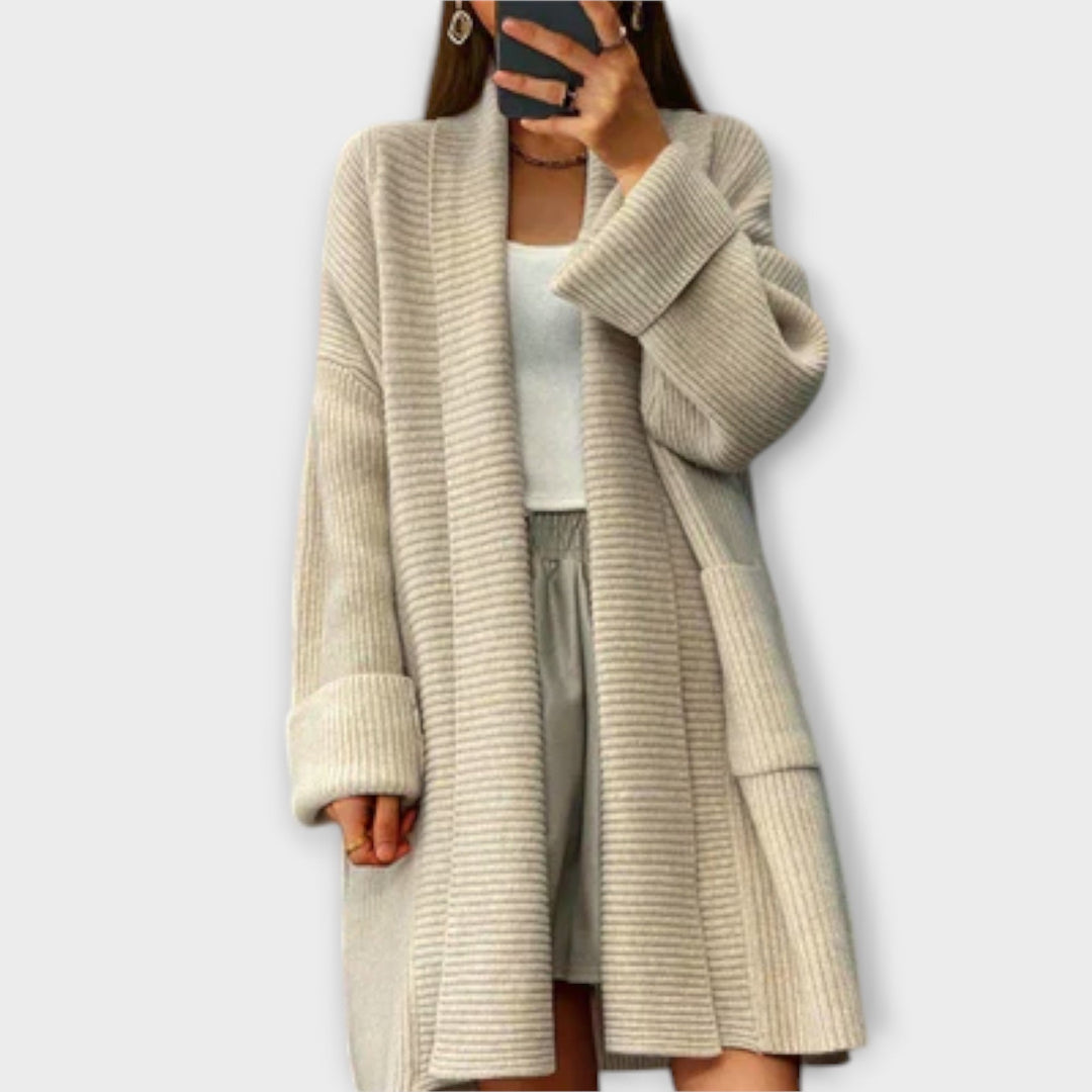 Euphemia - Long Knitted Cardigan