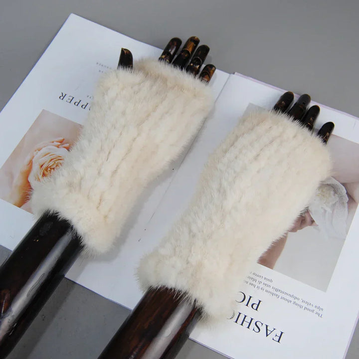 Liorana | Luxe Mink Gloves
