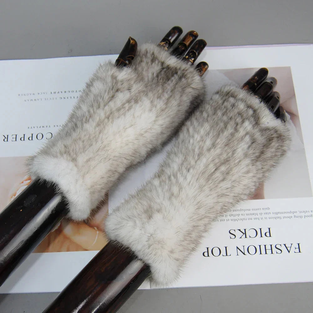 Liorana | Luxe Mink Gloves