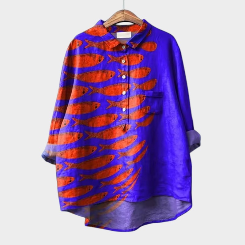 Amelie | Premium Blouse with Lace Detailing