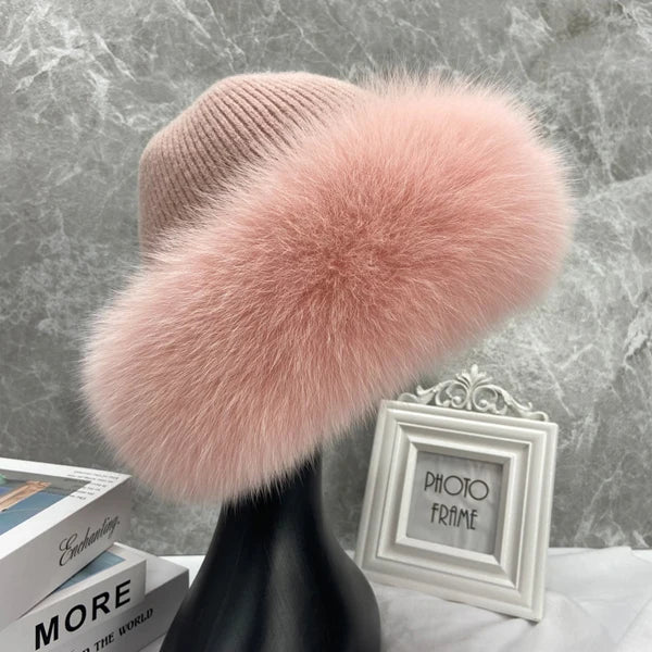 Celeste | Luxurious Fox Fur Hat
