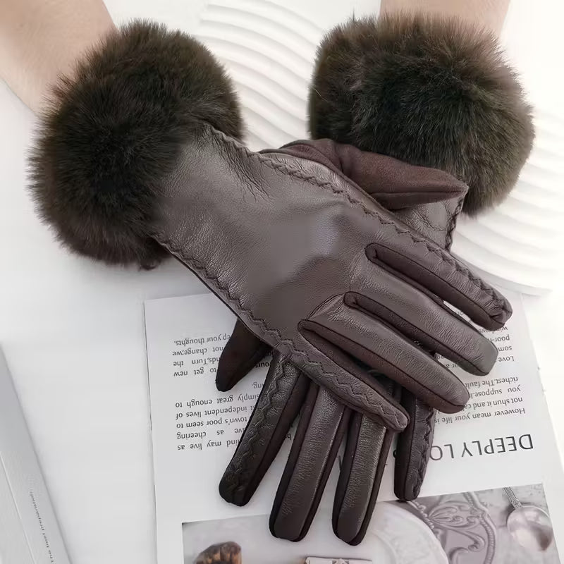 Aurora Luxury | Mink Fur Gloves