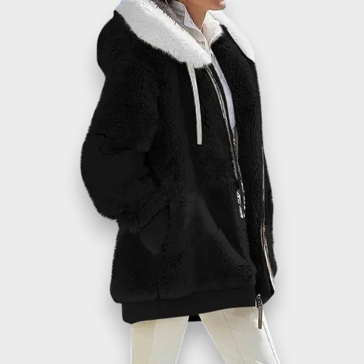 Harper | Winter Jacket with Hood and Zip
