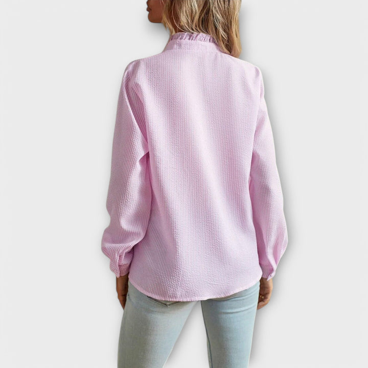 Lily - Elegant Long Sleeve Blouse